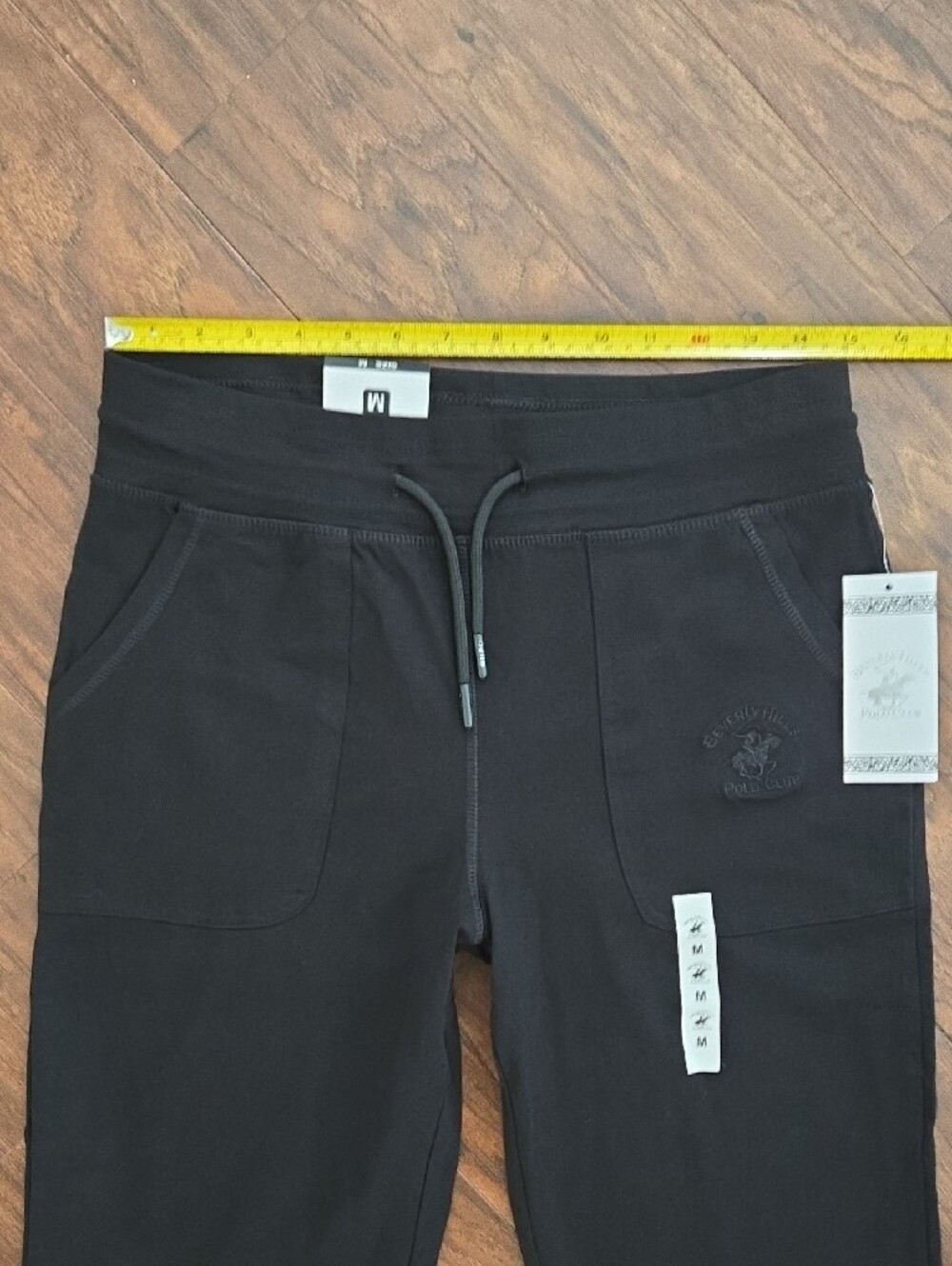 Beverly Hills Polo Club Black Joggers Men’s Size Medium NWT - Picture 5 of 9
